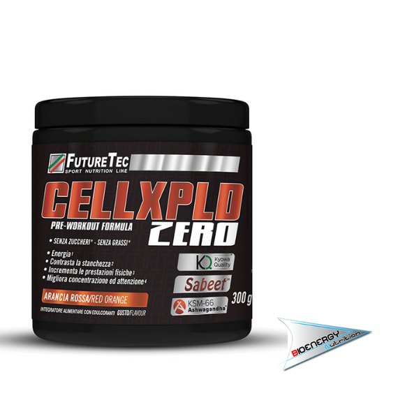 FutureTec-CELL XPLD ZERO (Conf. 300 gr)   Arancia Rossa  